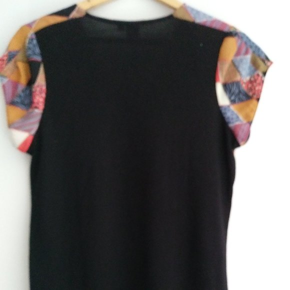 RECYCLED POLYESTER PRINT BLOUSE - Picture 2 of 4